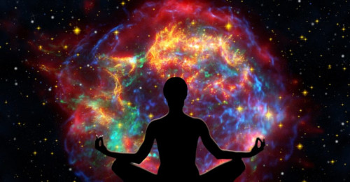 Медитация на фоне Вселенной