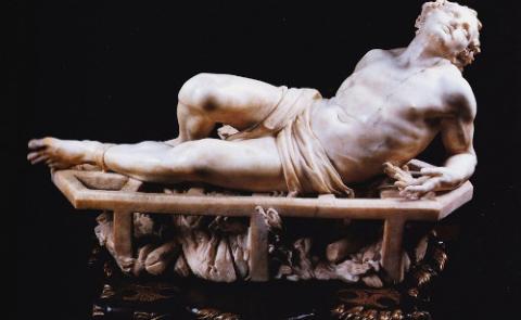  Лоренцо Бернини. Святой Лаврентий на решетке 1617г. Галерея Уффици (Galleria degli Uffizi) Флоренция.