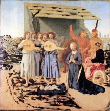 Рождество, 1470 - 1475 - Пьеро делла Франческа